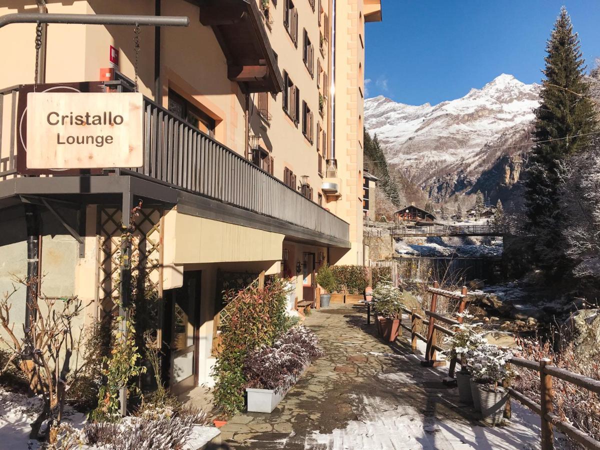 Hotel Cristallo Alagna Exteriör bild